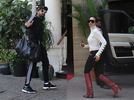 Ranveer Singh Looks So Cool As He Goes Out For Lunch; Malaika Arora Also Impresses Us 
