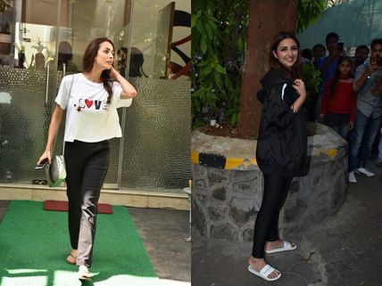Parineeti Chopra Spotted After An Ad Shoot; Malaika Arora Steps Out Of Salon Looking Stylish