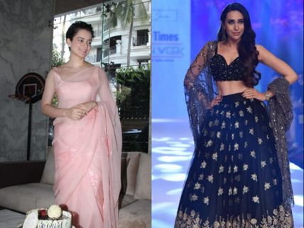 Kangana Ranaut Celebrates Her Birthday With Media; Karishma Kapoor Stuns On The Ramp