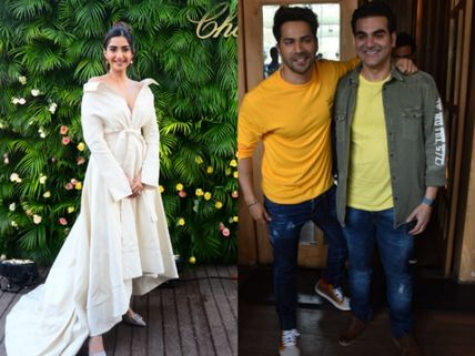 Sonam Kapoor Proves Why She Is A Fashionista At An Event; Varun Dhawan At Arbaaz Khan’s Chat Show