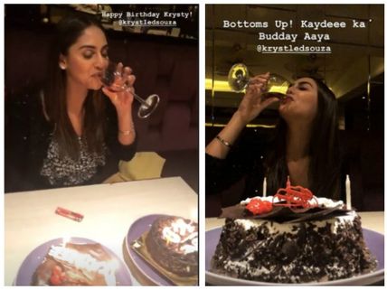 Krystle D'souza Celebrates Her Birthday With Friends; Introduces Her Little Nephew To Fans!