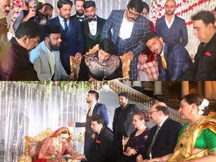 Arya-Sayyeshaa Wedding Photos: The Lovebirds Tie The Knot In A Splendid Ceremony