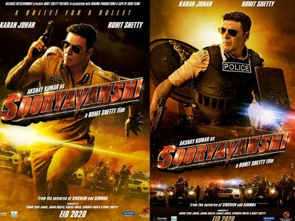 Sooryavanshi First Look: 'Cop' Akshay Kumar Believes In 'Bullet For A Bullet' In Rohit Shetty's Next