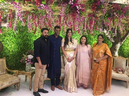 Vishal-Anisha Reddy Engagement Photos: Mohanlal, Khushbu And Others Take Part In The Festivities