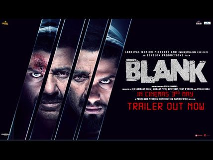 Blank Trailer: Sunny Deol Sets Out To Fight Terrorism In This Karan Kapadia's Acting Debut Film!