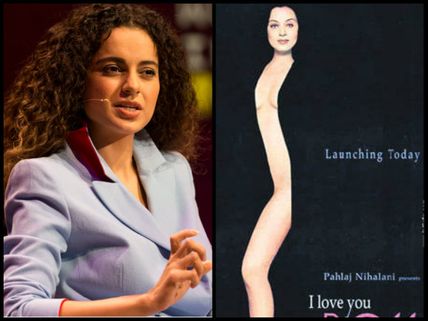CONTROVERSIAL PICTURE! Kangana Ranaut's Semi NAK*D Photoshoot For Pahlaj Nihalani Lands On Internet