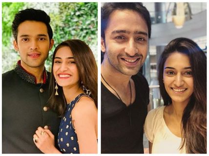 When Erica Fernandes Was Asked To Choose Between Parth Samthaan & Shaheer Sheikh!