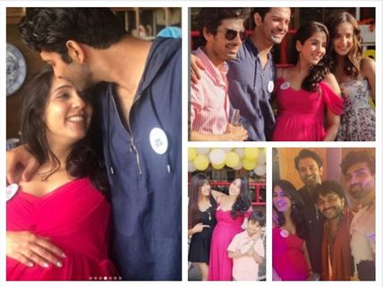 Iss Pyaar Ko Kya Naam Doon Actors Reunite At Barun Sobti's Wife Pashmeen Manchanda's Baby Shower!