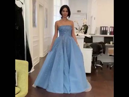 Cannes 2019: Mallika Sherawat Twirls In An Icy Blue Gown & We're All Hearts! 