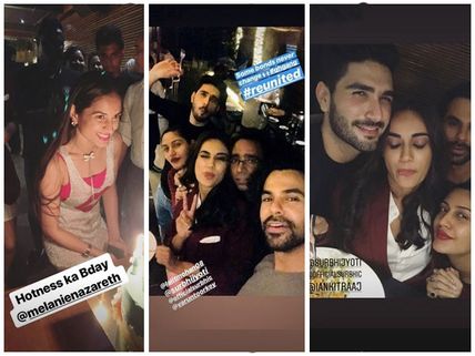 Qubool Hai Actors Reunite At Melanie’s B’day Party; Surbhi Jyoti, Chandna & Others Have A Blast!