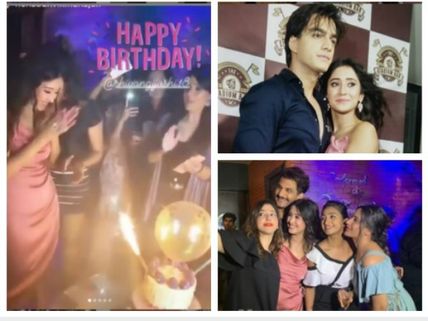 Shivangi Joshi Celebrates Birthday With Her Boyfriend Mohsin Khan, Surbhi Chandna & Others!