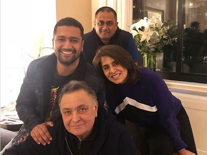 Vicky Kaushal After Visiting Rishi Kapoor In New York: Nothing Can Beat His Josh 