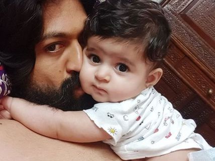 Radhika Pandit Calls Yash Their Baby Daughter's Superhero! Shares An Adorable Pic On Father's Day