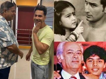 #HappyFathersDay: Varun Dhawan, Sara Ali Khan, Karan Johar & Others Post Adorable Messages