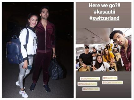Kasautii Zindagii Kay 2’s Parth Samthaan & Erica Fernandes Head Off To Switzerland! (PICS)