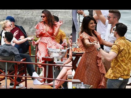 Priyanka Chopra- Nick Jonas Chill On A Boat With Sophie Turner & Joe Jonas In Paris; See Pics!