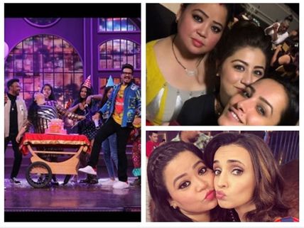Bharti Singh Gets Birthday Surprise From Hubby Haarsh Limbachiyaa On Khatra Khatra Khatra Sets!