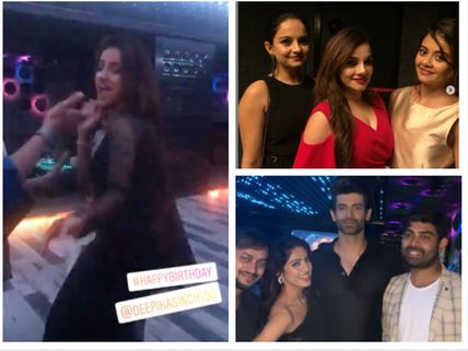Deepika Singh Dances Her Heart Out On Her Birthday; Namik Paul, Devoleena & Others Grace The Party