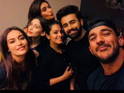 Pearl V Puri Birthday Party: Naagin 3's Surbhi Jyoti, Karishma Tanna, Anita & Others Have A Blast!