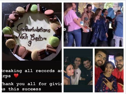 Nach Baliye 9 Team Had A Blast At The Success Party; Raveena Tandon Dances With Contestants (PICS)