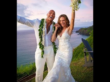 Dwayne Johnson Marries Longtime Girlfriend Lauren Hashian