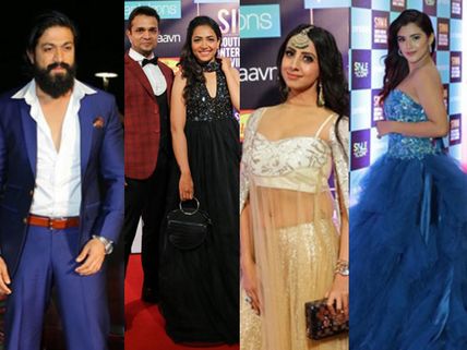Yash, Rachita Ram, Vijay Raghavendra & Other Sandalwood Stars At SIIMA 2019!