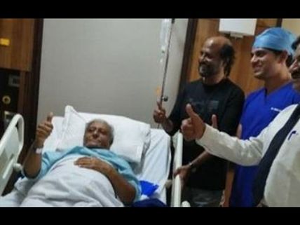 Rajinikanth Rushes To Bengaluru To Visit Ailing Brother