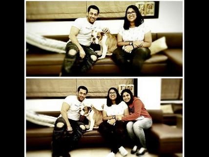 Salman Khan Meets With Sudeep & Family; Sultan Actor Wishes Pailwaan Luck! View Picture