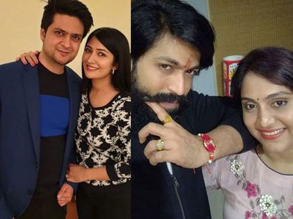 Yash & Radhika Pandit Celebrate Raksha Bandhan With Their Respective Siblings! Share Cute Pics