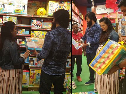 Yash & Radhika Pandit Head Out To Shop Toys For Ayra; Actress Says Life Has Changed As A Parent!