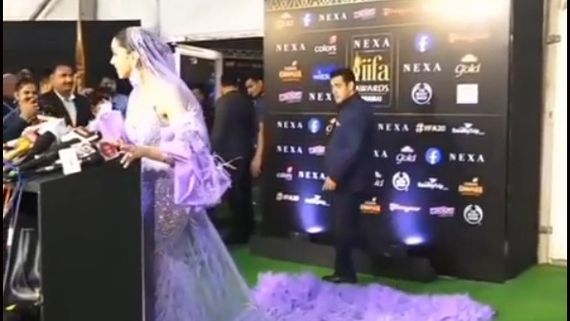 Salman Khan's HILARIOUS Reaction To Deepika Padukone's IIFA Outfit Caught On Camera!