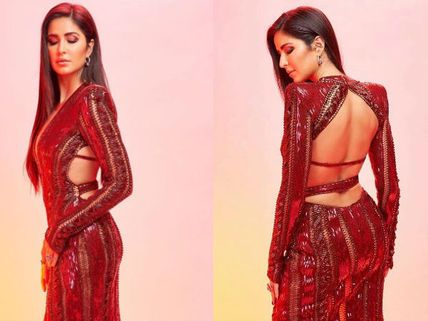 IIFA Rocks 2019: Katrina Kaif Flaunts Her Chiselled Back; Vicky Kaushal's Hot Look Steals Our Hearts