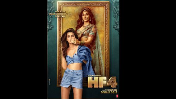 Housefull 4 Poster Featuring Kriti Sanon: Akshay Kumar Introduces 'Rajkumari Madhu' 