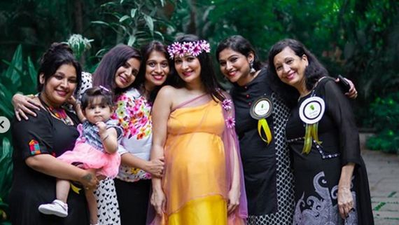 Radhika Pandit Shares More Pics From Baby Shower! Thanks Gal Pals For Making It 'BEE..AUTIFUL'