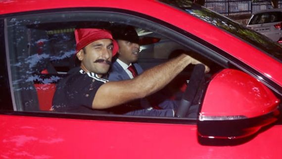 Ranveer Singh Goes For A Spin In His New Red Lamborghini Urus Worth This WHOPPING Price!