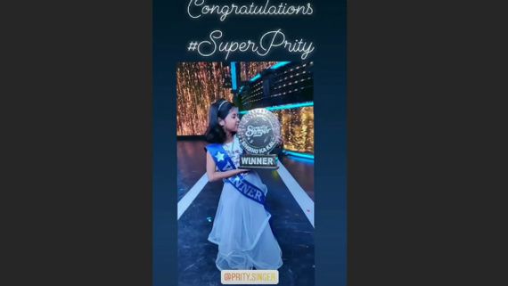 Superstar Singer Grand Finale: Kolkata Girl Prity Bhattacharjee Bags The Trophy