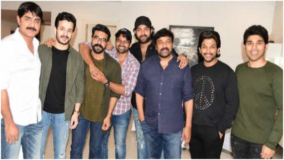 Allu Arjun & Family Host Party To Celebrate Sye Raa’s Success; The ‘Mega’ Picture Goes Viral!