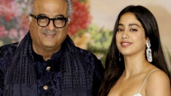 Janhvi Kapoor Set To Work With Dad Boney Kapoor For The FIRST Time; Father-Daughter Duo Is Emotional