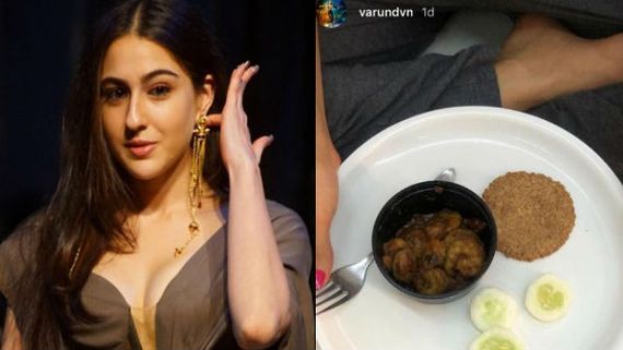 Varun Dhawan Reveals Sara Ali Khan’s Fitness Formula, Shares Picture Of Her Lunch!