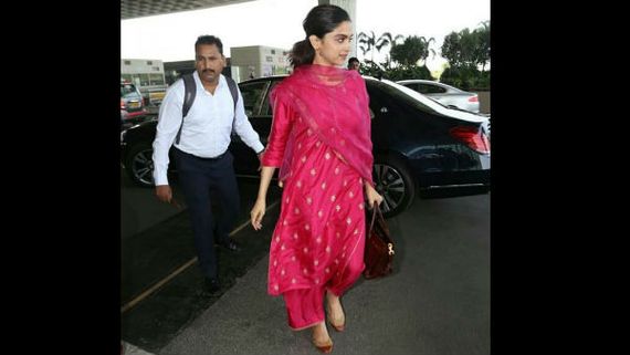 Deepika Padukone Goes All 'Gulaabo' At The Airport; Makes An Exquisite Appearance In A Pink Ensemble