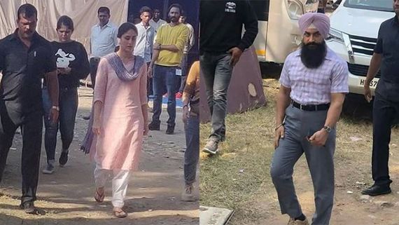 Aamir Khan And Kareena Kapoor's Stills Leaked From The Sets Of Laal Singh Chaddha 