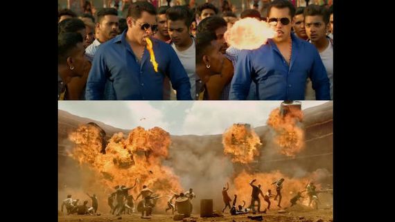 Dabangg 3: Salman Khan Gets Trolled For Spitting Fire From Mouth; Funny Memes Go Viral 