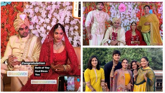 Babita Phogat Weds Vivek Suhag: Wrestler Dons Similar Bridal Outfit As That Of Priyanka Chopra's