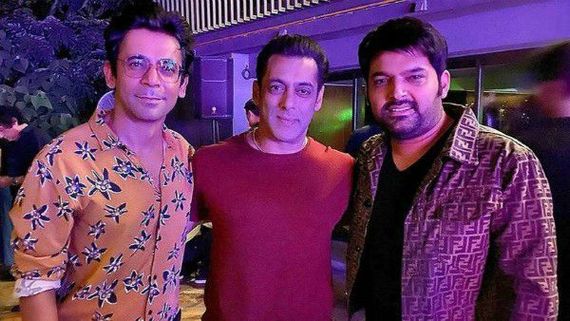 Salman Khan Brings Sunil Grover And Kapil Sharma Together At Sohail Khan’s Birthday Bash