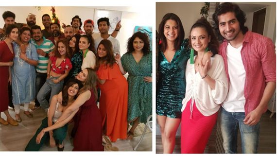 Jennifer Winget, Harshad Chopda & Others Party Together; The Actors Are Giving Us Christmas Vibes!