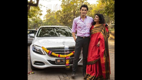 Parth Samthaan Buys A Swanky Car; Poses Happily With His Proud Mother (PICTURES)