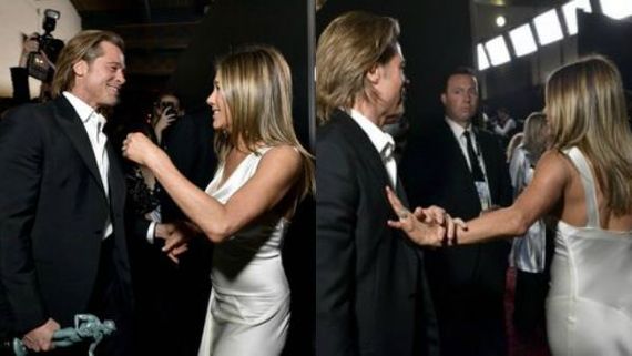 SAG Awards: Twitter Can't Keep Calm After Jennifer Aniston And Brad Pitt Reunion 