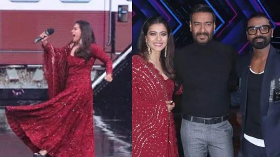 Kajol Recreates 'Ja Simran Ja' From DDLJ On Sets Of Dance+ 5