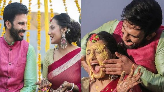 Manmohini Actor Ankit Siwach Ties The Knot With Childhood Sweetheart Nupur Bhatia