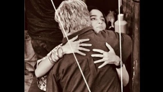 Amitabh Bachchan Gives Alia Bhatt A Warm Hug; Calls Her 'Supremely Talented'